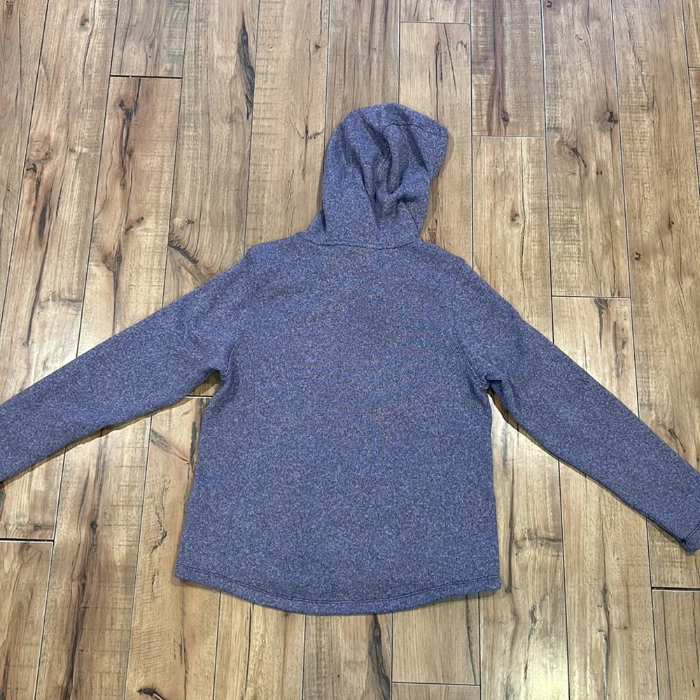 The North Face Jacket Crescent Fleece Hooded Pullover Fleece Toggle Sweater Med - Picture 11 of 14